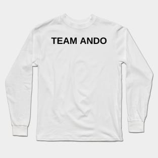 Team Ando Architecture Student Architecture Gift Long Sleeve T-Shirt